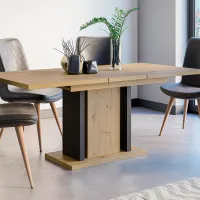 Masă de bucătărie extensibilă Prospero Wood PAL melaminat/ Brown photo 6