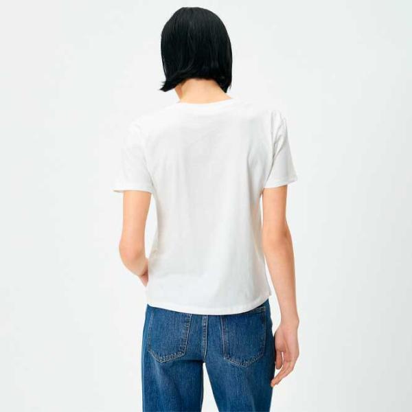 Tricou pentru femei Koton 4SAK50162EK 100% bumbac/ White photo 4