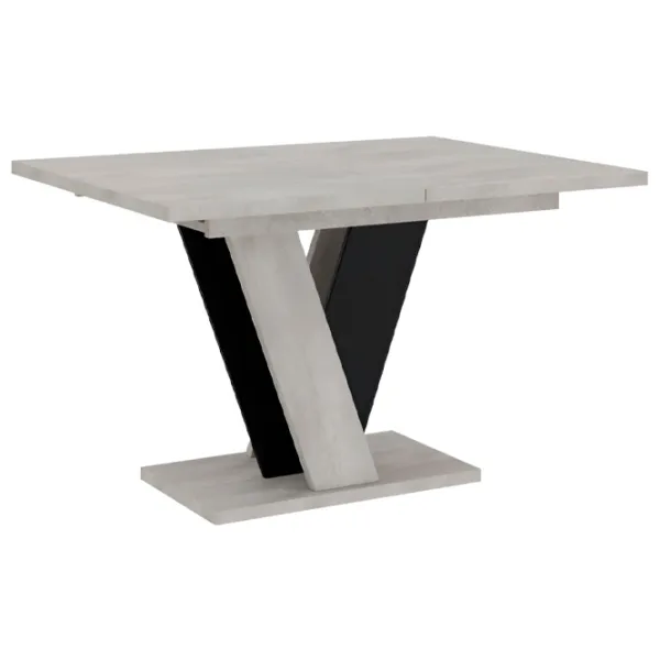 Masă de bucătărie extensibilă Prospero Viney K350 PAL melaminat/ Black photo 2