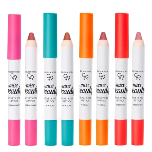 Губная помада Golden Rose gr02-54-07 Карандаш/ Кораловый photo 3