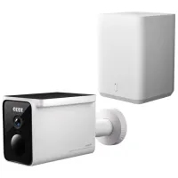 Cameră de supraveghere Xiaomi Solar Outdoor Camera BW 400 Pro Set Fără fir/ White photo 8