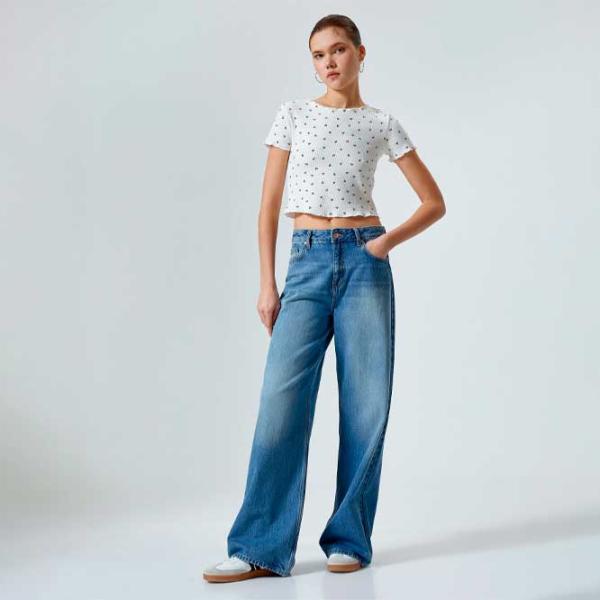 Футболка для женщин Koton 4SAL10059IK 100% хлопок/ Белый photo 3