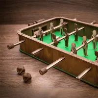 Puzzle 3D Ewa Toys Fotbal de masă 14+/ Numărul de piese: 112 photo 6