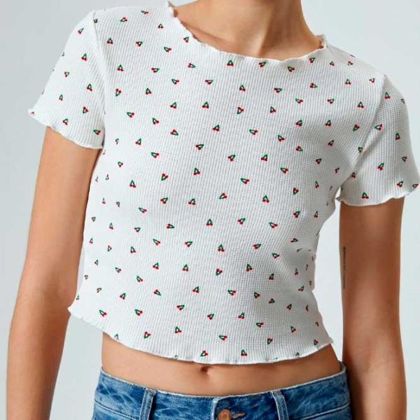 Tricou pentru femei Koton 4SAL10059IK 100% bumbac/ White photo 2