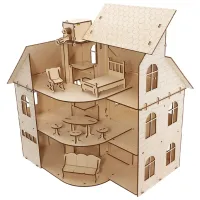 Пазл 3D Ewa Toys Кукольный домик 14+/ Количество деталей: 131 photo 2