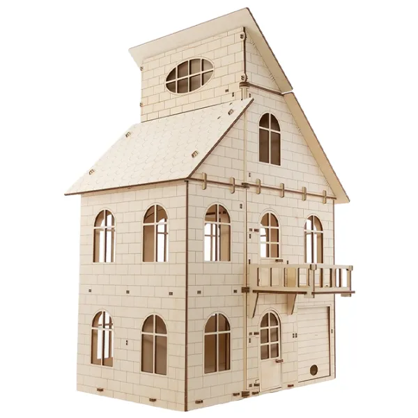 Puzzle 3D Ewa Toys Casa păpușilor 14+/ Numărul de piese: 131 photo 3 Puzzle 3D Ewa Toys Casa păpușilor 14+/ Numărul de piese: 131 photo 3