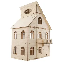 Пазл 3D Ewa Toys Кукольный домик 14+/ Количество деталей: 131 photo 3