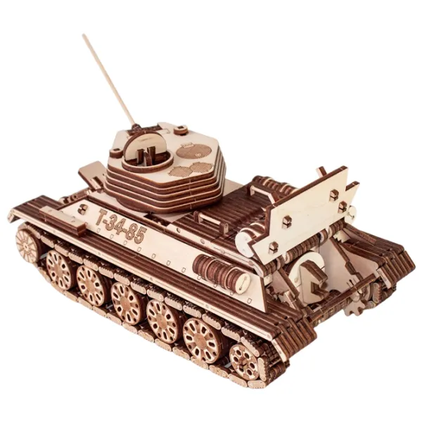 Пазл 3D Ewa Toys Танк T-34-85 14+/ Количество деталей: 965 photo 7 Пазл 3D Ewa Toys Танк T-34-85 14+/ Количество деталей: 965 photo 7