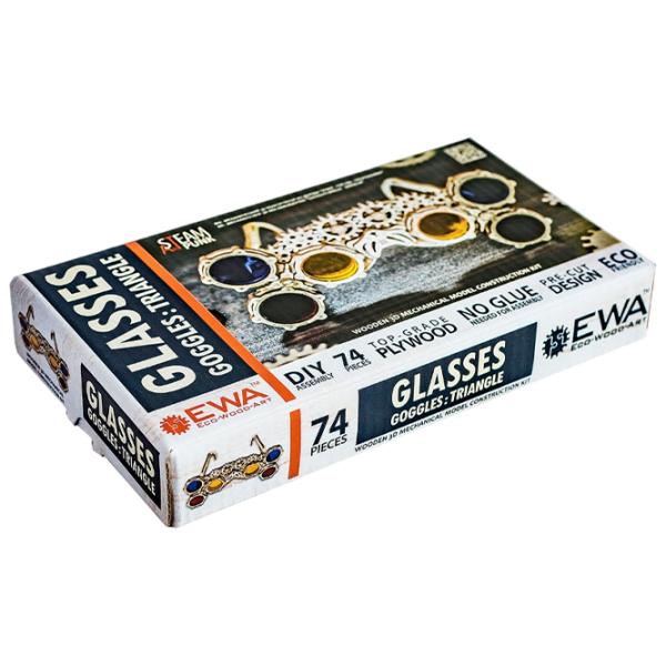 Puzzle 3D Ewa Toys Ochelari: Triunghi 14+/ Numărul de piese: 74 photo 4 Puzzle 3D Ewa Toys Ochelari: Triunghi 14+/ Numărul de piese: 74 photo 4