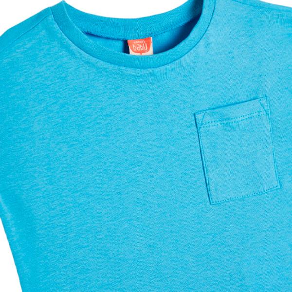 Tricou pentru băieți Koton 4SMB10002TK 92 / Blue photo 3