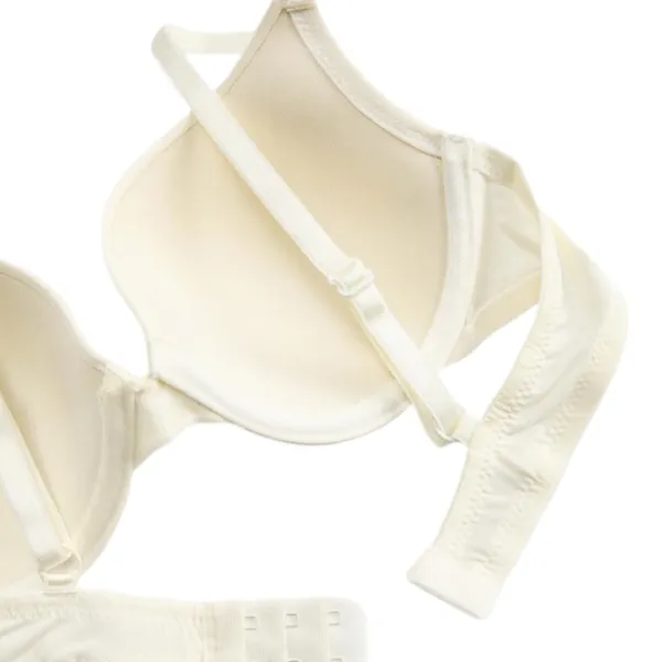 Sutien pentru femei Koton 4SLK10003MK 75C/ Ecru/ Pe curelușe photo 2