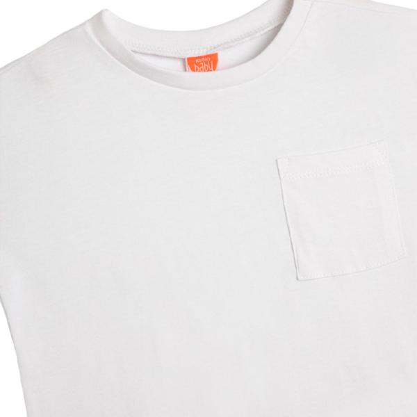 Tricou pentru băieți Koton 4SMB10002TK 104 / White photo 3