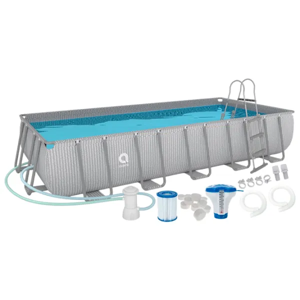 Piscină Avenli 12018EU 11060 l/ Cu cadru/ Grey photo 2 Piscină Avenli 12018EU 11060 l/ Cu cadru/ Grey photo 2