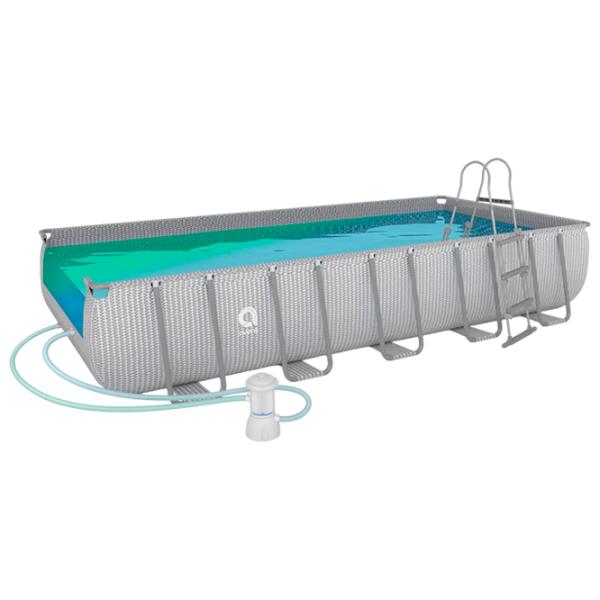 Piscină Avenli 12018EU 11060 l/ Cu cadru/ Grey photo 4 Piscină Avenli 12018EU 11060 l/ Cu cadru/ Grey photo 4