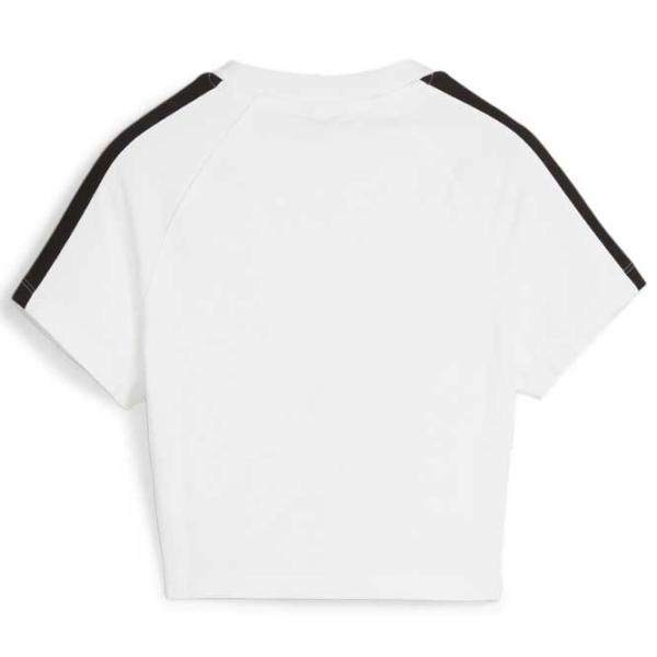 Tricou pentru femei Puma Iconic T7 Slim Tee 95% bumbac, 5% elastan/ White photo 2 Tricou pentru femei Puma Iconic T7 Slim Tee 95% bumbac, 5% elastan/ White photo 2