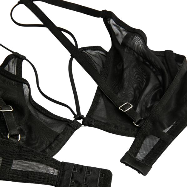 Sutien pentru femei Koton 4SLK10084MK 80B/ Black/ Pe curelușe photo 2