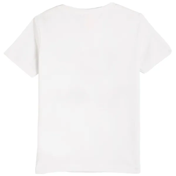 Tricou pentru băieți Koton 4SMB10075TK 92/ Ecru photo 2