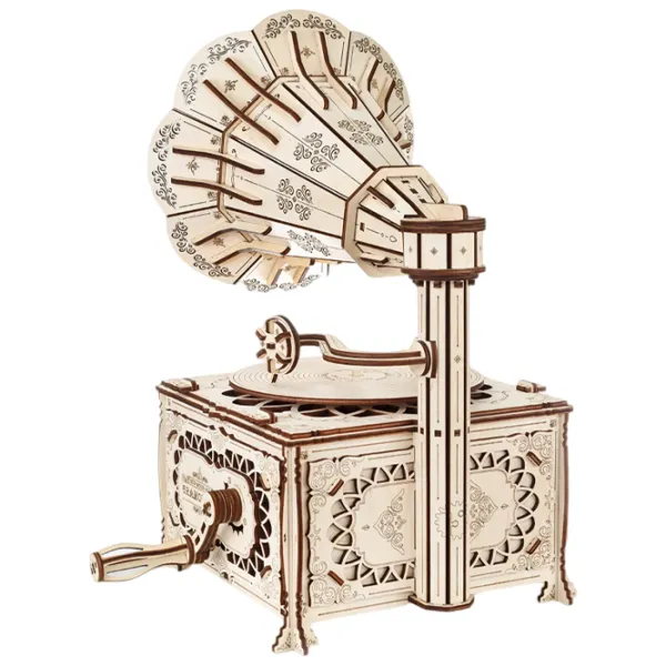 Puzzle 3D Ewa Toys Gramophone 14+/ Numărul de piese: 321 photo 6