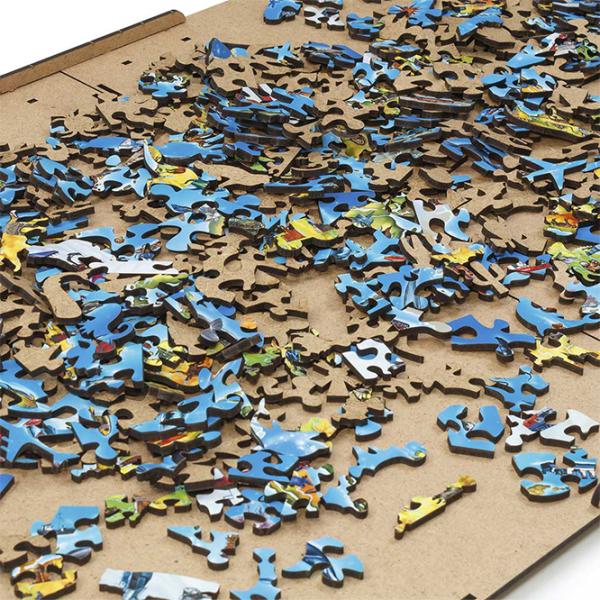 Puzzle 2D Ewa Toys Harta lumii 14+/ Numărul de piese: 501 photo 7