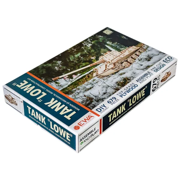Puzzle 3D Ewa Toys Tanc LOWE 14+/ Numărul de piese: 679 photo 5 Puzzle 3D Ewa Toys Tanc LOWE 14+/ Numărul de piese: 679 photo 5