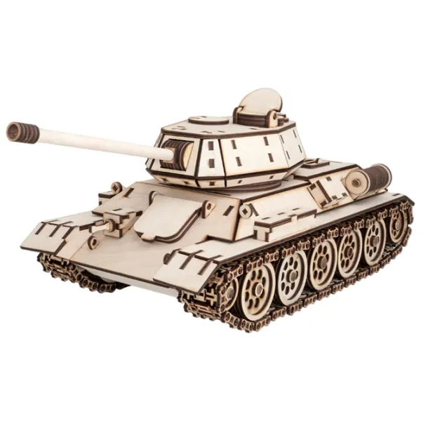 Puzzle 3D Ewa Toys Tanc T-34 14+/ Numărul de piese: 600 photo 2