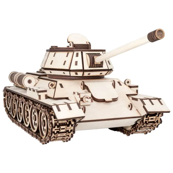 Puzzle 3D Ewa Toys Tanc T-34 14+/ Numărul de piese: 600 photo 5
