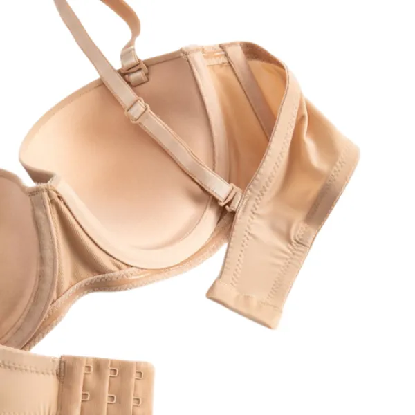 Sutien pentru femei Koton 4SLK10001MK 80B/ Nude/ Pe curelușe photo 2