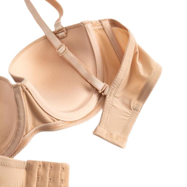 Sutien pentru femei Koton 4SLK10001MK 85C/ Nude/ Pe curelușe photo 2