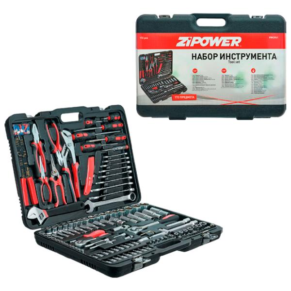 Набор инструментов Zipower PM3961 Количество в наборе: 172 photo 4