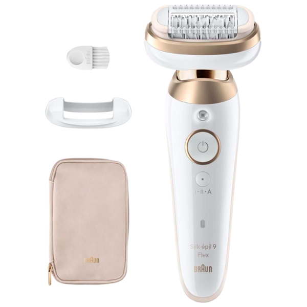 Эпилятор Braun SES 9011 Сухая/ Влажная/ Золотой Белый photo 2