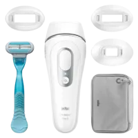 Эпилятор Braun PL3221 Сухая/ Серебристый Белый photo 2