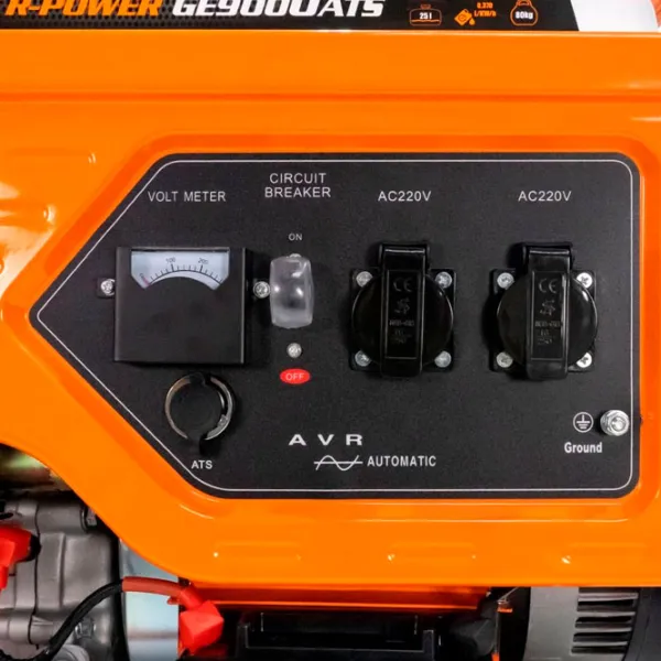Generator de curent Ruris GE 9000 ATS 220 V Benzină/ 7 kW photo 10