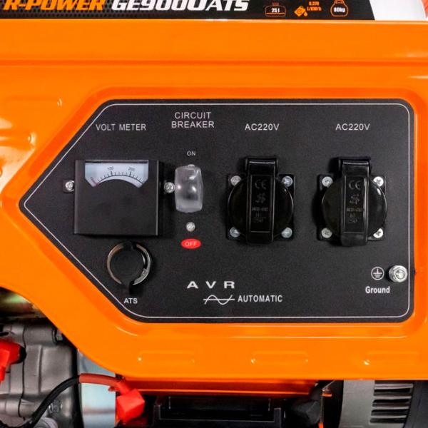 Generator de curent Ruris GE 9000 ATS 220 V Benzină/ 7 kW photo 10