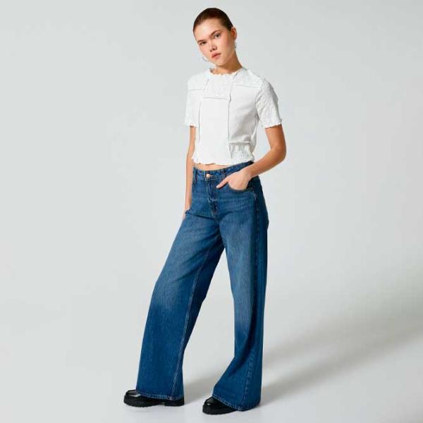 Футболка для женщин Koton 4SAL10026IK 100% хлопок/ Белый photo 3