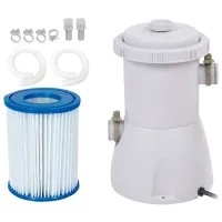 Бассейн Avenli 17727EU Promo Set 8870 л/ Каркасный/ Grey photo 4