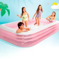 Piscină Intex 58487 999 l/ Gonflabil/ Pink photo 4