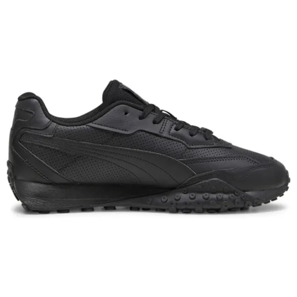 Adidași pentru bărbați Puma Blacktop Rider Leather 47/ Black photo 3