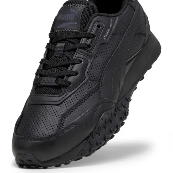 Adidași pentru bărbați Puma Blacktop Rider Leather 47/ Black photo 5