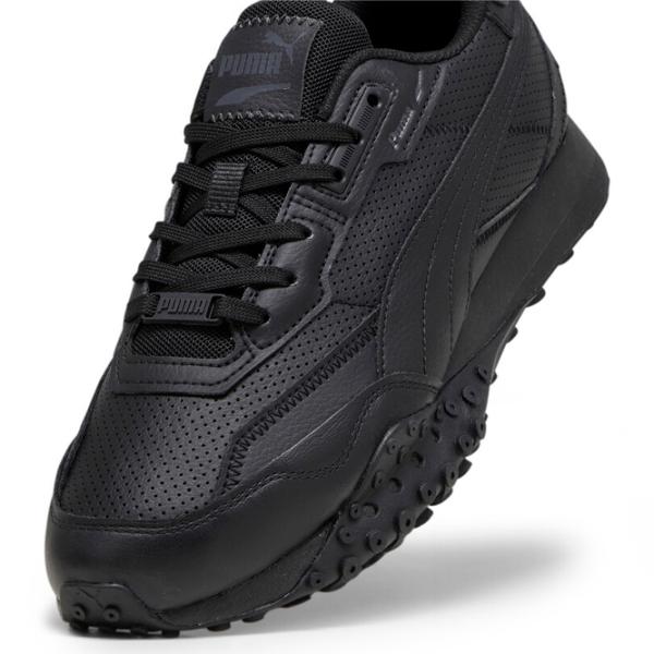 Adidași pentru bărbați Puma Blacktop Rider Leather 47/ Black photo 5