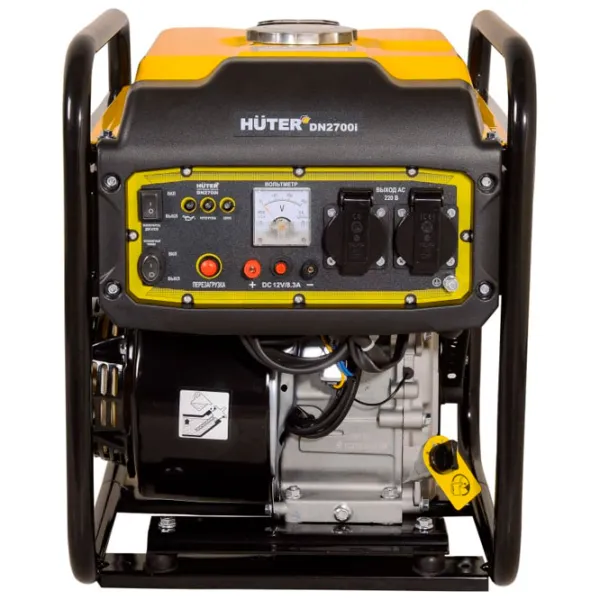 Генератор Huter DN2700i 220 В Бензин/ 2.2 кВт photo 3