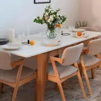 Кухонный стол Fabrik Home Crown Дерево/ White photo 4