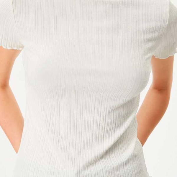 Tricou pentru femei Koton 4SAK50604EK 94% viscoză/ White photo 5