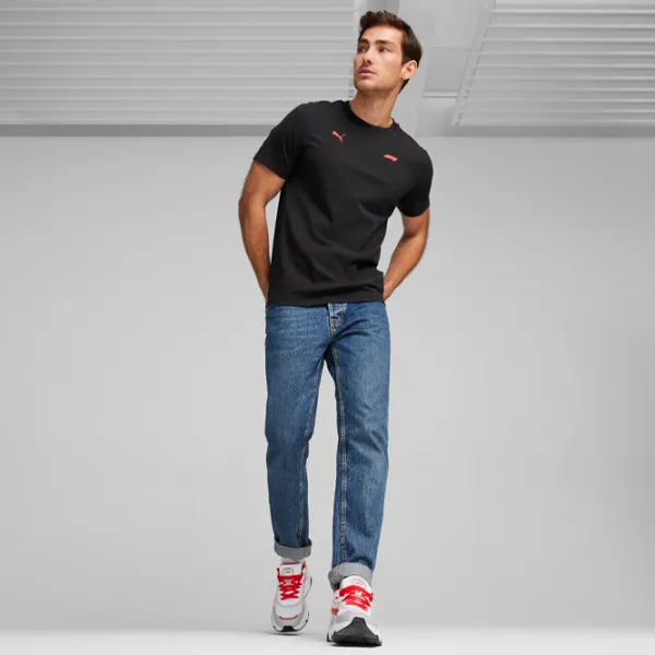 Футболка для мужчин Puma F1 Ess Tonal Logo Tee 100% хлопок/ Черный photo 5