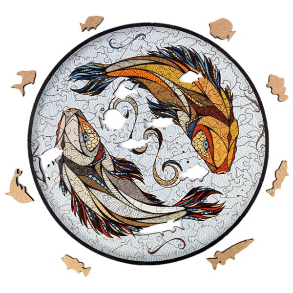 Puzzle 2D Ewa Toys Koi M 14+/ Numărul de piese: 150 photo 3