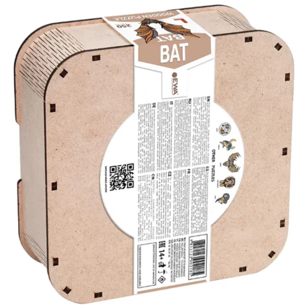 Puzzle 2D Ewa Toys Bat L 14+/ Numărul de piese: 250 photo 2 Puzzle 2D Ewa Toys Bat L 14+/ Numărul de piese: 250 photo 2