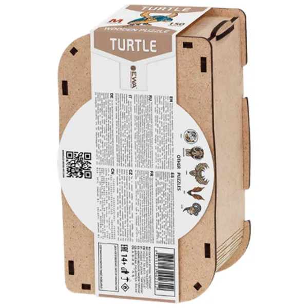 Puzzle 2D Ewa Toys Turtle M 14+/ Numărul de piese: 150 photo 2 Puzzle 2D Ewa Toys Turtle M 14+/ Numărul de piese: 150 photo 2
