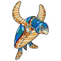 Пазл 2D Ewa Toys Turtle L 14+/ Количество деталей: 300 photo 4