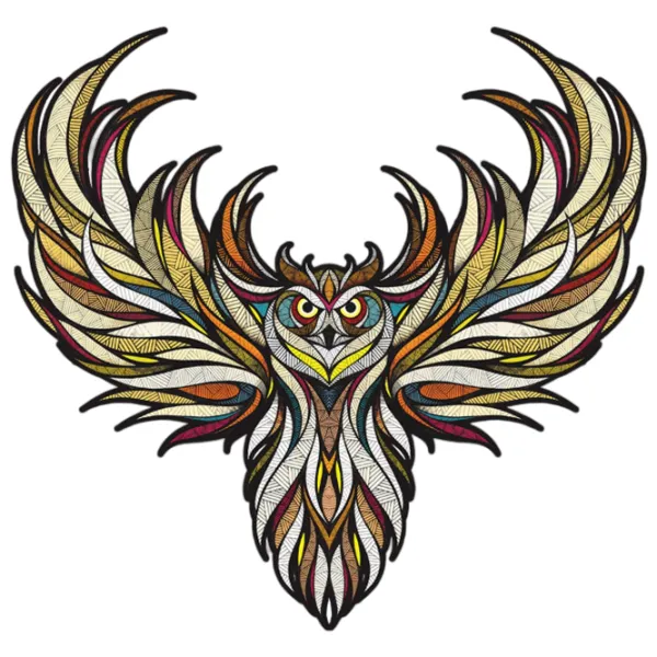 Puzzle 2D Ewa Toys Owl M 14+/ Numărul de piese: 120 photo 4 Puzzle 2D Ewa Toys Owl M 14+/ Numărul de piese: 120 photo 4