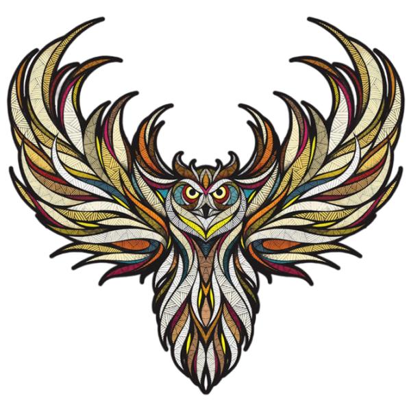 Пазл 2D Ewa Toys Owl L 14+/ Количество деталей: 230 photo 4 Пазл 2D Ewa Toys Owl L 14+/ Количество деталей: 230 photo 4