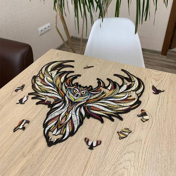 Пазл 2D Ewa Toys Owl L 14+/ Количество деталей: 230 photo 5 Пазл 2D Ewa Toys Owl L 14+/ Количество деталей: 230 photo 5